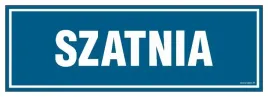 szatnia-tabliczka-znak-300x100-pn-plyta-1mm-z-przylepcami