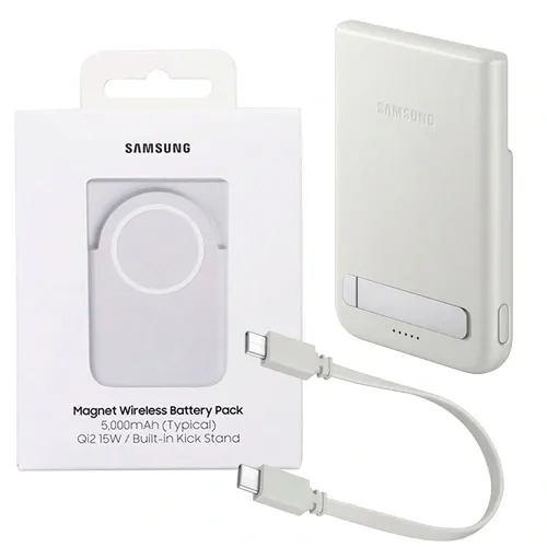 Powerbank Samsung EB-U2500XJ 5000mAh 25W Magnes Qi2 USB-C Szary Oryginał