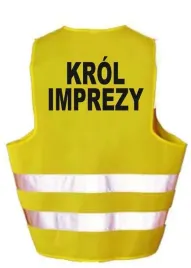 krol-imprezy-kamizelka-odblaskowa-ostrzegawcza-nadrukiem-imprezowa-nadruk