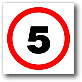ograniczenie-predkosci-5-km-znak-drogowy-pcv-warstwowe-wodooporne
