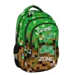 plecak-szkolny-3-komorowy-stright-game-zone-pixelowy-wzor-gamingowy-styl