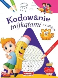 kodowanie-trojkatami-z-kotkiem-kolorowanka
