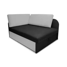 Zdjęcie produktu Narożnik dziecięcy KUBUŚ szary + czarny Prawy Darmowa dostawa !!