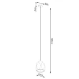 lampa-wiszaca-ceramiczna-mint-stan-nowy