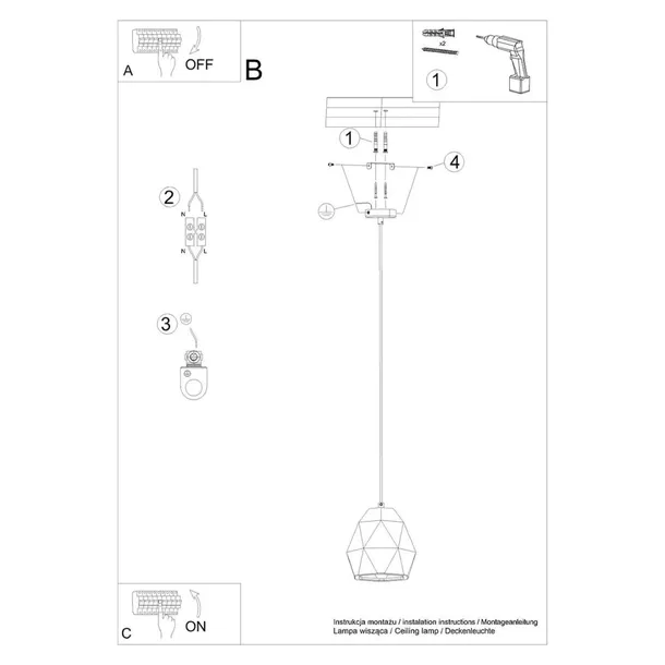 lampa-wiszaca-ceramiczna-mint-stan-nowy