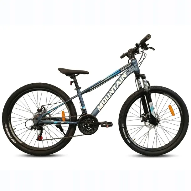Rower Górski MTB 26 Cali Rama 13 cali 2x Tarczowy Komunia Prezent 130-150cm
