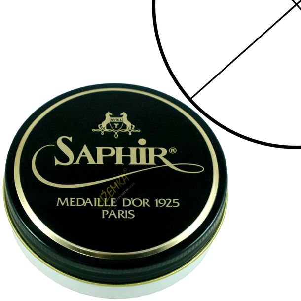 Saphir Medaille Dor Pate De Luxe 50 Pasta Wosk Obuwia Bezbarwny 02