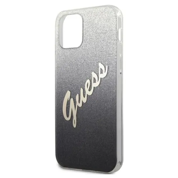 guess-glitter-gradient-script-etui-iphone-12-pro-max-czarny-stan-nowy