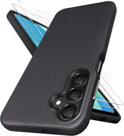 etui-do-samsung-galaxy-a16-5g-antyposlizgowe-czarne-szklo-ochronne-2szt