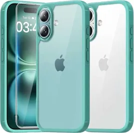 etui-case-plecki-do-iphone-16-silikonowy-szklo-ochronne-zielony