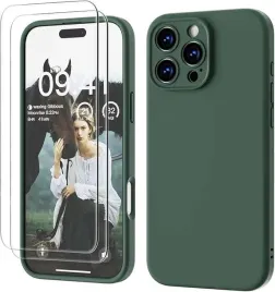 etui-obudowa-do-iphone-16-pro-max-silikon-folia-ochronna-2-szt-zielony