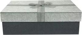 pudelko-prezentowe-sztywne-29x21x9cm-ze-srebrnym-wieczkiem-kokarda