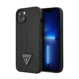 guess-saffiano-triangle-logo-case-etui-iphone-14-plus-czarny