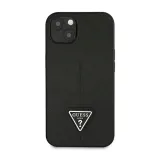 guess-saffiano-triangle-logo-case-etui-iphone-14-plus-czarny-stan-nowy
