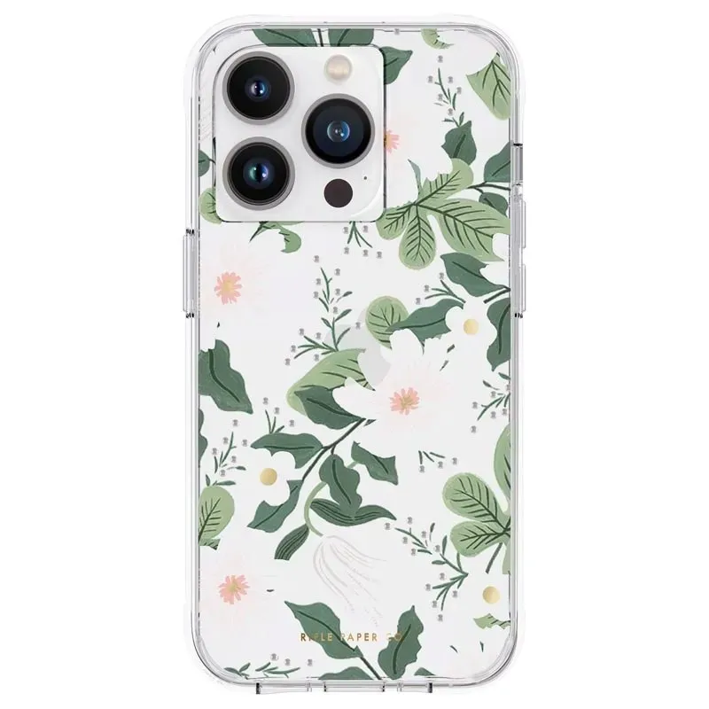 rifle-paper-clear-etui-iphone-14-pro-willow-stan-nowy