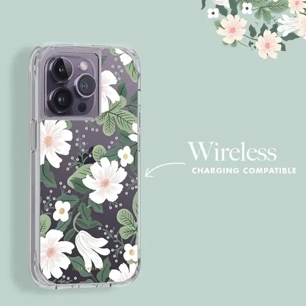 rifle-paper-clear-etui-iphone-14-pro-willow-stan-nowy
