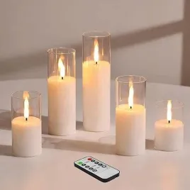 swiece-led-z-pilotem-przezroczyste-szklane-zasilane-bateriami-zestaw-5-szt