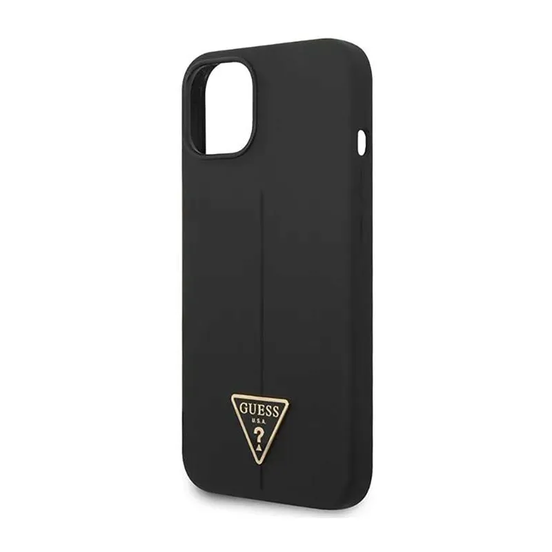 guess-silicone-triangle-logo-etui-iphone-14-plus-czarny