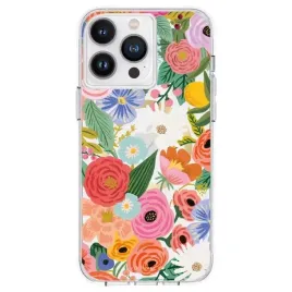 rifle-paper-clear-magsafe-etui-iphone-14-pro-max-garden-party-blush