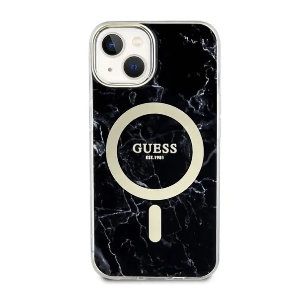 guess-marble-magsafe-etui-iphone-14-czarny-stan-nowy