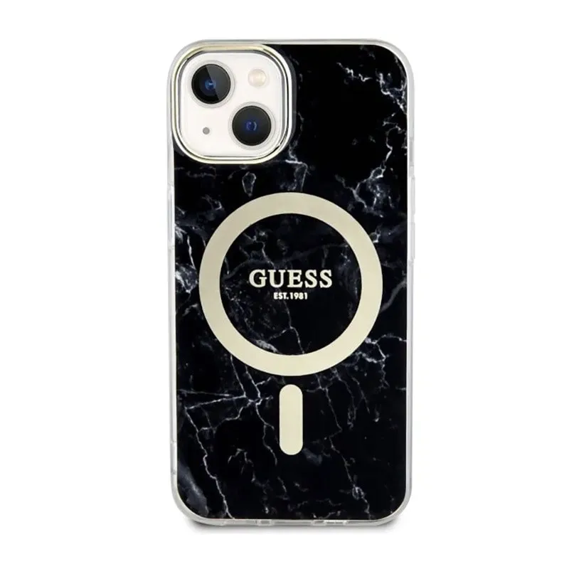 guess-marble-magsafe-etui-iphone-14-czarny-stan-nowy