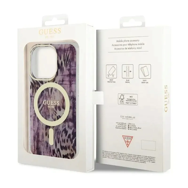 guess-leopard-magsafe-etui-iphone-14-pro-rozowy
