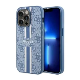 guess-4g-printed-stripes-magsafe-etui-iphone-14-pro-niebieski