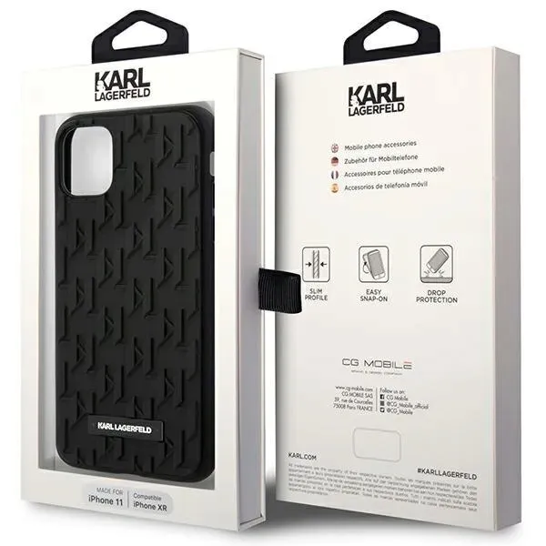 karl-lagerfeld-monogram-3d-pattern-etui-iphone-11-czarny-stan-nowy