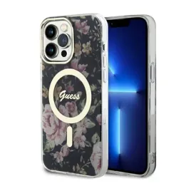 guess-flower-magsafe-etui-iphone-14-pro-max-czarny