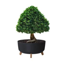 doniczka-na-nozkach-okragla-38-cm-plastikowa-14-l-drenaz-dgrl400l-antracyt