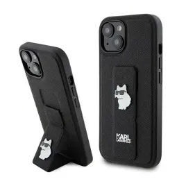 karl-lagerfeld-gripstand-saffiano-choupette-pins-etui-iphone-15-czarny