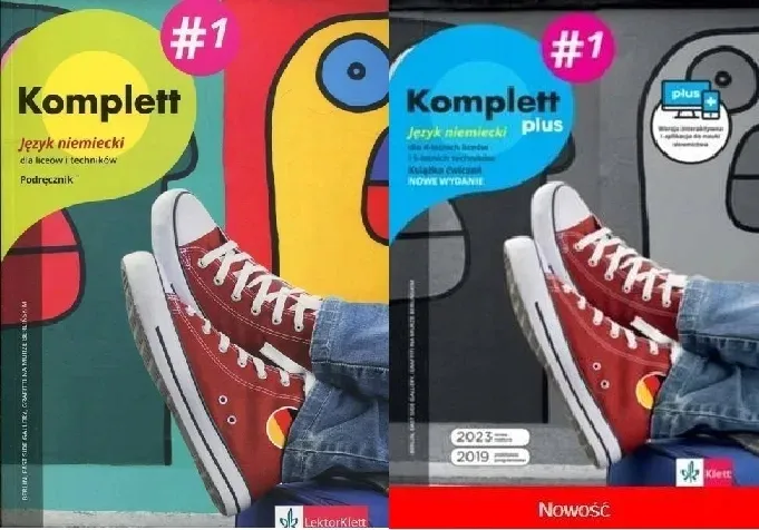 ZESTAW Komplett 1 J niemiecki Podręcznik+Ćwiczenie