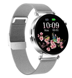 smartwatch-damski-sayberg-butterfly-srebrny-na-bransolecie