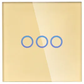 panel-szklany-pojedynczy-3g-zloty-dc-smart-home