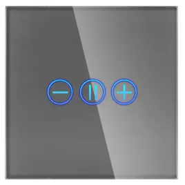 panel-szklany-pojedynczy-sciemniacz-szary-dc-smart-home