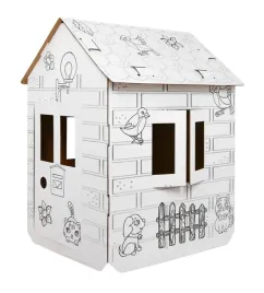 domek-xxl-z-autem-kolorowanka-3d-dla-dzieci