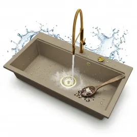 kuchenny-zlewozmywak-granitowy-jednokomorowy-elite-90-bateria-syfon-zloty