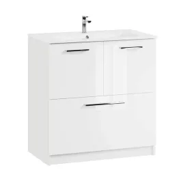 bialy-zestaw-do-lazienki-80x47cm-szafka-z-umywalka-2-drzwi-1-szuflada-neo