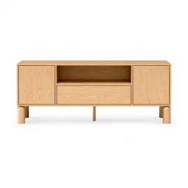 szafka-rtv-160-cm-dab-bookmatch-nogi-drewniane-sn-6
