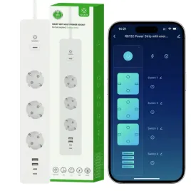listwa-zasilajaca-wifi-smart-przedluzacz-usb-c-3gniazda-pomiar-energii-woox