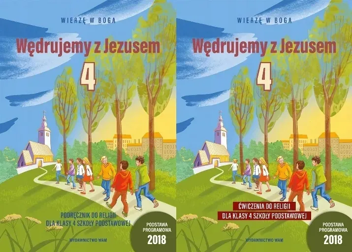 ZESTAW Religia 4 WAM Podręcznik +Ćwicz Wędrujemy z