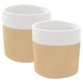kosze-do-przechowywania-2-szt-bezowo-biale-o28x28-cm