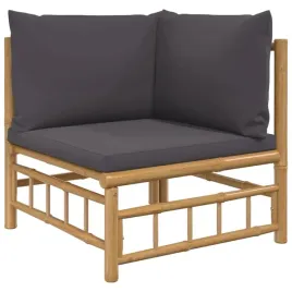 narozna-sofa-ogrodowa-z-ciemnoszarymi-poduszkami-bambusowa