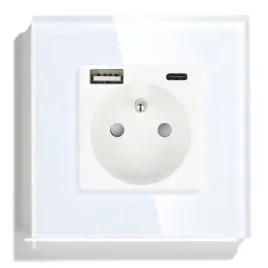 gniazdo-elektryczne-pojedyncze-z-szybka-ladowarka-usb-a-c-biale-z-ramka-szk