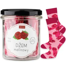 soxo-skarpetki-damskie-dzem-malinowy-w-sloiku-prezent-na-urodziny-35-40