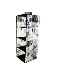 organizer-wiszacy-do-szafy-30x30x80cm-brazowe-kwiatki