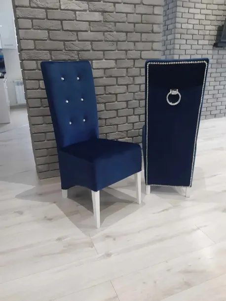 Krzesła glamour , salon , jadalnia
