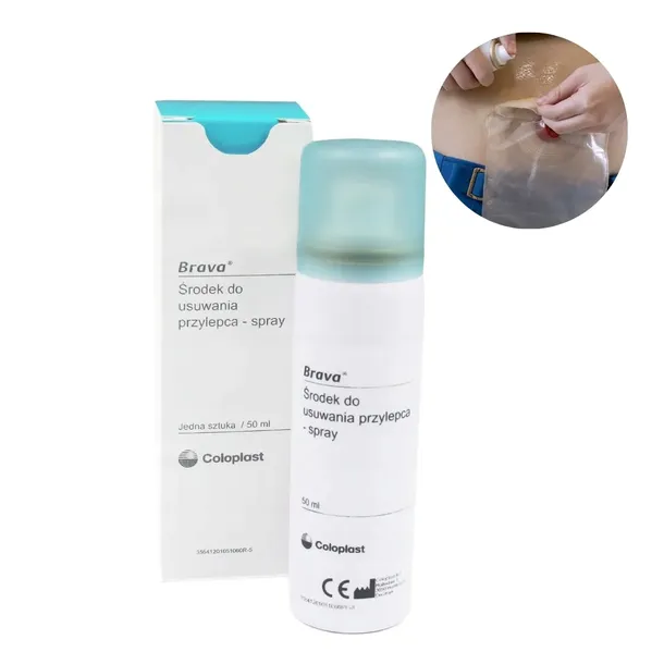 Spray Środek Do Usuwania Przylepca Adhesive Remover Coloplast 120105 Brava