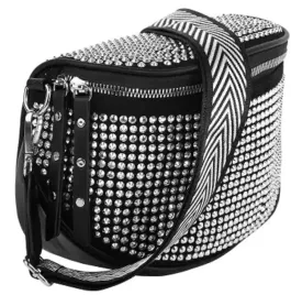 elegancka-saszetka-nerka-bag-na-ramie-cyrkonie-pasek-srebrna-glamour