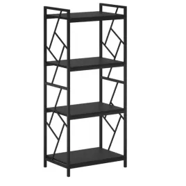regal-minimalistyczny-czarny-4-polki-czarny-metalowy-stelaz-furnitex-loft